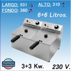 HR FAINCA Freidora Eléctrica FD6L6L